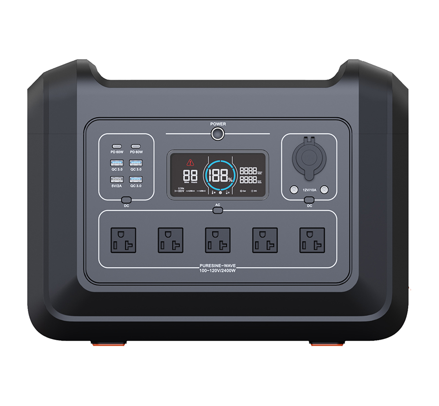 2400W Solar Portable Power Station